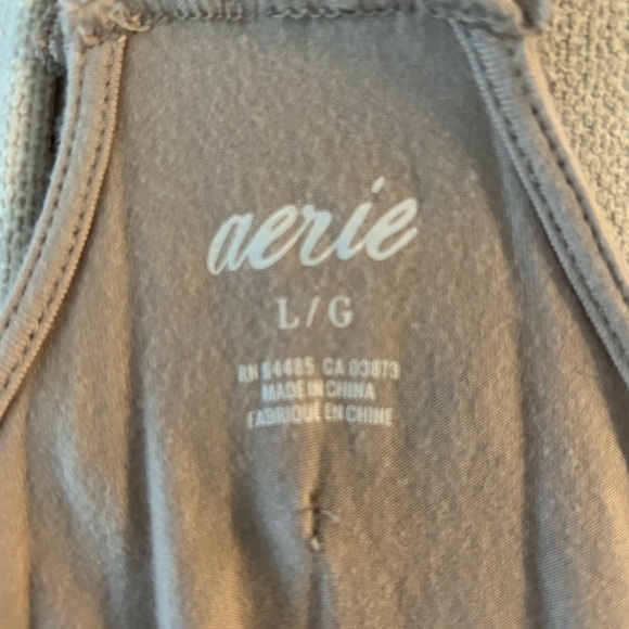 Beige Aerie Romper with Pockets! - Picture 3 of 3